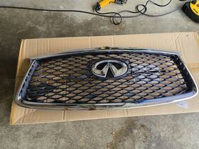 6225-a1730 Infiniti 2017-2022 Q60 Chrome Grill With Illuminated Radiant Emblem Without Tech 6225-a1730 Infiniti 2017-2022 Q60 Chrome Grill With Illuminated Radiant Emblem Without Tech