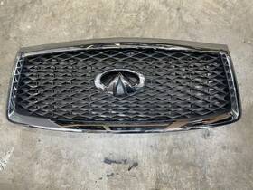 6gw0a Infiniti 62310 6gw0a/b 2018 2019 2020 Qx80 Front Chrome Grill With Camera Oem Blem
