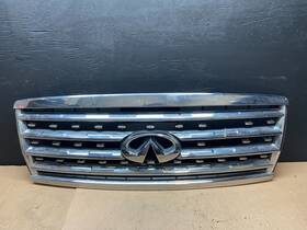 62310-zq10a Infiniti 2008 To 2010 Qx56 Front Upper Chrome Grill Grille D5053 Oem Dg1