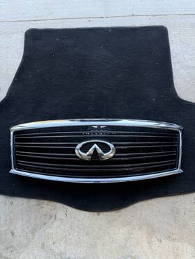 623101ma0a Infiniti 2011-2014 M37 M56 Q70 Front Bumper Upper Chrome Grill Grille Oem 623101ma0a Infiniti 2011-2014 M37 M56 Q70 Front Bumper Upper Chrome Grill Grille Oem