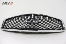 Infiniti 623104am1a 2015-2019 Q70 Q70l Front Bumper Radiator Upper Grille Grill Molding Oem