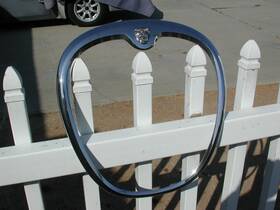 2r83-42301-aa Jaguar 2000 01 02 03 04 S-type Grille Surround With Badge 2r8342301aa Chrome Oem
