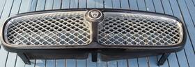 7w93-014a37-a Jaguar Oem 2007 2008 2009 Xj-series Vanden Plas Black Chrome Mesh Front Grille