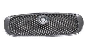 8x238a110ae Jaguar 09-11 Xf Xfr X250 Radiator Grill Grille Mesh Chrome With Emblem Logo Oem