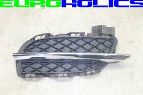 Aw93-15k233-ac Jaguar Xj X351 10-15 Left Front Lower Bumper Grill Grille Chrome