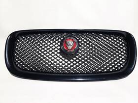 C2z20498 Jaguar 12-15 Xf Front Bumper Upper Vent Radiator Grille Grill Cover Panel Oem