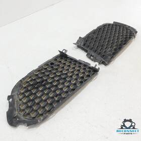 Hk8m8b289 Jaguar 2017-2020 F-pace Left And Right Lower Grille With Park Sensor Closed Mesh Oem