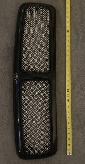 Hnc5504db Jaguar 1998 99 00 01 02 2003 Xjr Sport Mesh Grill Grille Black Free Shipping