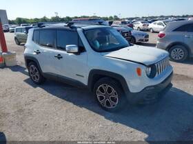 104-02679c Jeep Grille Upper Painted Chrome Insert Fits 15-18 Renegade 8325880