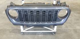104-12869c Jeep 24 Gladiator Jt Sport 3.6l Grille Core Support Radiator Condenser Fan Gray