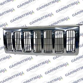 5jr62trmad Jeep 2006-2010 Commander Front Upper Grill Grille Chrome Oem