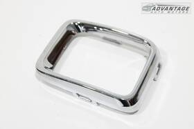 6pb29trmaa Jeep 17-2021 Compass Front Bumper Radiator Grille Bezel Insert Ring Molding Oem