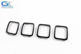 6pb32dx8aa Jeep Compass Front Bumper Radiator Grille Bezel Inserts Oem 2017 - 2021 -set