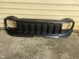 6vn04lxhaa Jeep Renegade Front Bumper Grill Black 2019 2020 2021 2022 2023