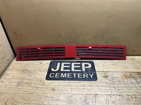 8955008833 Jeep 84-01 Cherokee Xj Comanche Mj Oem Hood Cowl Red