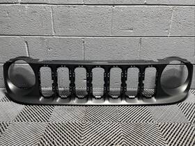 Ap-150 Jeep 2015-2018 For Renegade Grill Black Plastic