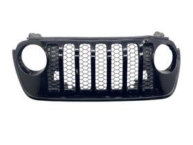 T720004ab Jeep 2018-2024 Wrangler 4xe Jl Front Upper Bumper Grille Assy Without Cam Scrape