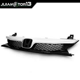 J-02hgl1309asl Jijiamotor13 Chrome Trim Bumper Upper Grill Grille Fit For 2009 2010 2011 Honda Civic Sedan