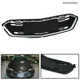 J-02hgl4505dsl Jijiamotor13 Abs Chrome And Black Front Bumper Lower Grille Fit For Chevrolet Cruze 2016-18 New