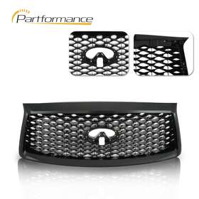 1kpns1211042 Karpal For 2018 2019 2020 2021 Infiniti Qx80 Grille Grill Gloss Black 623106gw0a