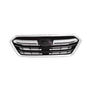 Klx-ksi-6739319q-cl360a50 Karparts360 For Subaru Outback 2018 2019 Grille Capa Matte Black With Silver Trim Plastic