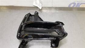 104-10765al Kia 21 2021 Forte Sedan Lower Outer Grille Assembly Left Driver Gloss Black