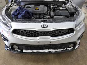 104-10766b Kia Grille Sedan Upper Satin Chrome Surround Fits 19-21 Forte 8356471