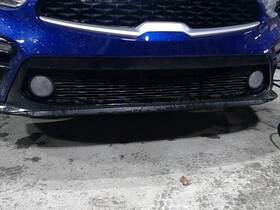 104-10769a Kia Grille Center Gloss Black Lower Surround Fits 19-21 Forte 1589689