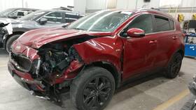 104-12645ar Kia Oem Grille For Sportage Assy Right Lower Blk Slvr