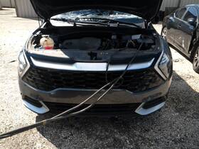104-13004b Kia Grille Upper Us Built Painted Trim Gloss Black Fits 23-24 Sportage 104840898