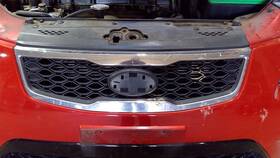 104-50928 Kia 10-11 Rio Grille Missing Emblem