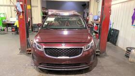 104-60368b Kia Grille Upper Chrome Surround Painted Fits 15-18 Sedona 979691