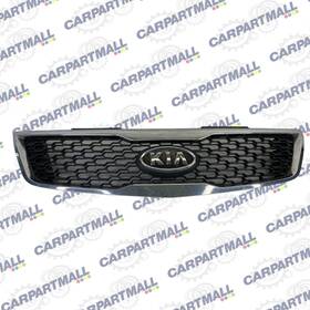 86350-1m600 Kia 2011-2013 Forte Front Upper Bumper Center Grill Grille Cover Oem