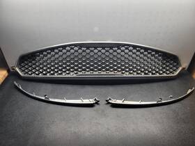 86350-f6000 Kia 2017-2019 Cadenza Front Bumper Grille Surround Trim Chrome 86350f6000 W