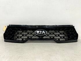 86350-r5310 Kia 2021 Sorento Front Bumper Upper Grille Molding Cover With Camera Oem Lot2700