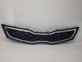 863501w010 Kia 2012-2015 Rio Grille Upper Sedan With Chrome Surround 12-15