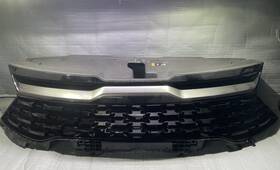Kia 86350p1eb0 Grille Front Bumper Upper Black For Camera Oem Sportage X-line 2023-2025