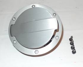 U8470-2k000 Kia Oem 2010-2013 Soul Brushed Aluminum Fuel Gas Door Cap Kit U8470 2k000