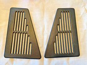 410806229a Lamborghini Murcielago Lp640 Left And Rightfront Trunk Cover Grill Oem