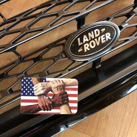 02428427 Land Rover 10-12 Range L322 Oem Upper Grill Grille Sumatra Black