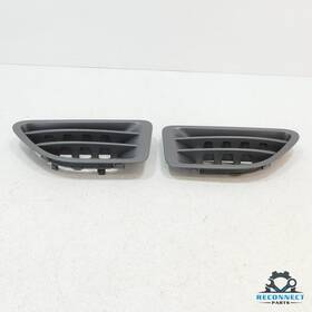 5h3216a414bbw Land Rover 06-09 Range Sport Left Right Fender Grille Air Vent Trim Cover Set Oem