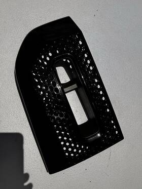 Lr1755555 Land Rover 2020-2023 Defender L663 Right Fog Lamp Bezel Silicon Silver