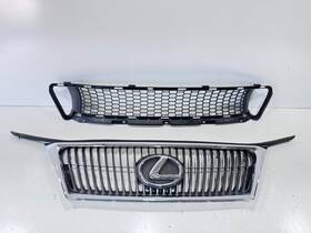 53101-53380 Lexus 2011 2012 Is250 F-sport Front Bumper Upper And Lower Grill Oem