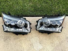 81145-60g20 Lexus Gx460 Headlight Driver And Passenger 2014-19 Super Clean Complete Everything