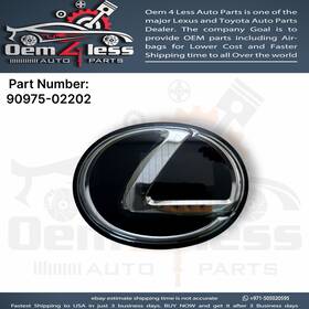 90975-02202 Lexus Logo Gx550 Front Grille Embelem Oem 2024 2025 2026 With Heater