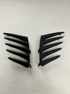 52165-24010 Lexus Oem 2015-2018 Rc350 Factory Rear Bumper Lower Vent Grill Set