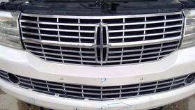 104-01973 Lincoln Grille Upper Chrome Fits 07-14 Navigator 9490078