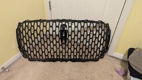 Pj7b-8150-aaw Lincoln 2023-2025 Corsair Oem Black Grille Inner Shell No Emblem