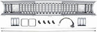 Ma1000 Oer 1971-1972 Duster 340 Sharktooth Grill Assembly Complete Kit Moldings Hrdwr