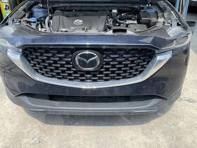 104-12446d Mazda Grille Gloss Black Mesh Chrome Moulding Fits 22-23 Cx-5 4891947